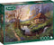 Falcon Cottage in the Woods - Legpuzzel - 1000 stukjes - Multicolor
