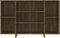 vidaXL - Dressoir - 120x30x75 - cm - bewerkt - hout - bruin - eikenkleur