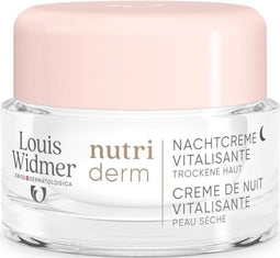 Louis Widmer Nutriderm - Nachtcrème Vitalisante - Parfumvrij - 50 ml