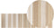 TALPUR - Vloerkleed - Beige - 80 x 300 cm - Jute