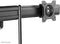 Neomounts DS75-450BL2 - Bureausteun - Full motion voor 2 schermen tot 32