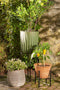 Mica Decorations Lungo - Bloempot H36 x Ø30 cm - Lichtgewicht - Groen