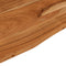 vidaXL - Bureaublad - rechthoekig - 140x60x2,5 - cm - massief - acaciahout