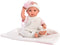 Llorens blanke pop ICE DOLL PINK 36 cm