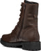 GEOX D HOARA - Biker Boots - Lichtgewicht en ademend - DK BROWN - Maat 39