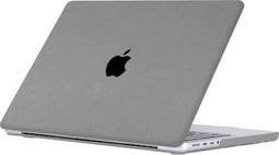 Lunso Geschikt voor MacBook Air 13 inch (2022-2025) cover hoes - case - Sand Gray