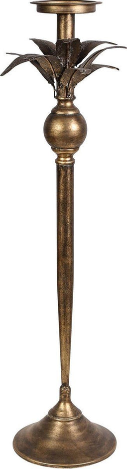 PTMD Katlyn Kandelaar - 22 x 22 x 82 cm - Metaal - Goud