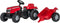 Rolly Toys rollyKid Massey Ferguson - Traptractor met Aanhanger - Geschikt voor 2,5-5 jaar