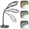 SBR Zoom+ - Tafelloeplamp - 2.25x vergroting - 3 lichtkleuren - Zwart