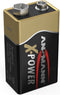 Ansmann 9V-Block - Wegwerpbatterij - Alkaline 9V - Zwart