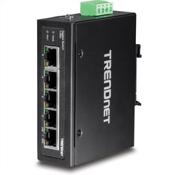 Trendnet TI-G50 - Industrial Ethernet Switch - 5x Gigabit-poorten - IP30