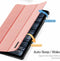 Dux Ducis Tablet Hoes Geschikt voor Nokia T21 - Dux Ducis Domo Bookcase - Roze