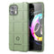 iMoshion Hoesje Geschikt voor Motorola Edge 20 Lite Hoesje Siliconen - iMoshion Rugged Shield Backcover - Groen