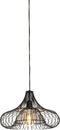 Light & Living Hanglamp Alette - Zwart - Ø39cm - Modern - Hanglampen Eetkamer, Slaapkamer, Woonkamer