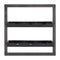 d-Bodhi Winemate Type B – Wijnrek – Voor 6 flessen – Burned Black Hout (BTBF) – Black Smoked RVS 25 x 35 x 35 CM