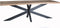 D - Brix - Eetkamertafel Brix Sturdy - Spider - 220 cm - Mangohout - Bruin