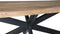 D - Brix - Eetkamertafel Brix Sturdy - Spider - 220 cm - Mangohout - Bruin