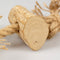 D&d Home - Speelgoed Voor Dieren - Hond - Koffiehout Kauwstok & Jute Touw M - 4x6x25cm Bruin - 1st