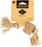 D&d Home - Speelgoed Voor Dieren - Hond - Koffiehout Kauwstok & Jute Touw S - 3,5x4x20cm Bruin - 1st