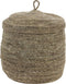 D - Light & Living - Mand MANGALA - Ø36x42cm - Bruin - Set van 3