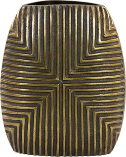 D - Light & Living - Vaas MATANCITA - 25x8x30cm - Brons