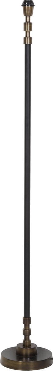 D - Light & Living - Vloerlamp BHUTAN - Ø21.5x145cm - Zwart