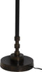 D - Light & Living - Vloerlamp BHUTAN - Ø21.5x145cm - Zwart