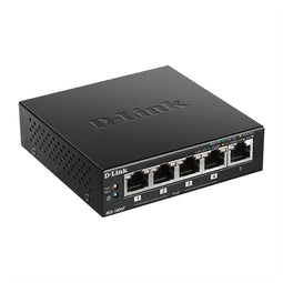 D-Link DGS-1005P/E - Netwerkswitch - 5 Poorten - PoE+