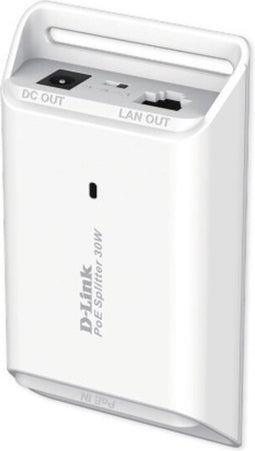D-Link DPE-301GS - PoE Injector - 30 W - PoE Splitter