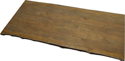 D - Livingfurn - Eetkamertafel DK Blad - L100cm x B260cm - Teakhout - Bruin
