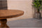 D - Livingfurn - Eetkamertafel DK Rond - Teak Hout - Klassieke Poot - 160 cm