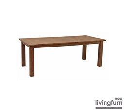 D - Livingfurn - Eetkamertafel DK - Teak Hout - 300x100 cm - Bruin