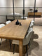 D - Livingfurn - Eetkamertafel DK - TeakHout - 160x90cm - Bruin