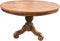 D - Livingfurn - Eetkamertafel Rond - Klassieke Poot - Teakhout - 150 cm