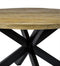D - Livingfurn - Ronde Eetkamertafel - Mangohout - 140 cm - Bruin
