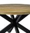 D - Livingfurn - Ronde Eetkamertafel - Mangohout - 140 cm - Bruin