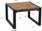 D - Livingfurn - Salontafel Strong - 60x60x45cm - Mangohout