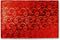 D- Unique Living | Placemat Jools | Rechthoekig | Polyester | Rood | 30x45cm