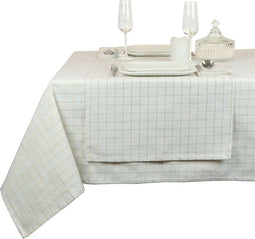 D- Unique Living | Tafelkleed Tyra 150x250cm white
