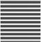 vidaXL - Zebra - rolgordijn - 140x100 - cm - stofbreedte - 135,9 - cm - zwart