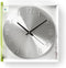 Wandklok - Diameter: 300 mm - Metaal - Zilver