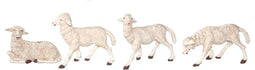 Schapen 4 stuks kerst