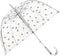 Smati Pois Argentés Paraplu - Stormbestendig - Ø85cm - Zilver
