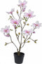 Silk-ka Kunstplant Magnolia Boompje Zijde Roze 88 cm