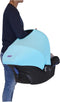 Dooky Hoody - Zonnekap autostoel - UV-bescherming UPF40+ - Baby Blauw