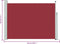 vidaXL - Tuinscherm - uittrekbaar - 117x500 - cm - rood