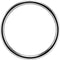 Locked - Ring - 50 mm Staal