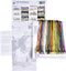 Thea Gouverneur - Borduurpakket met telpatroon - 450A - Voorgesorteerde DMC Garens - Amsterdam - Aida - 79 cm x 50 cm - DIY Kit