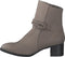 MARCO TOZZI 2/25305 - Dames Enkellaars - Nubuckleer met FEEL ME voetbed - Taupe (2023)