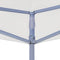 vidaXL - Partytentdak 270 g/m² - 410 x 280 cm - Wit